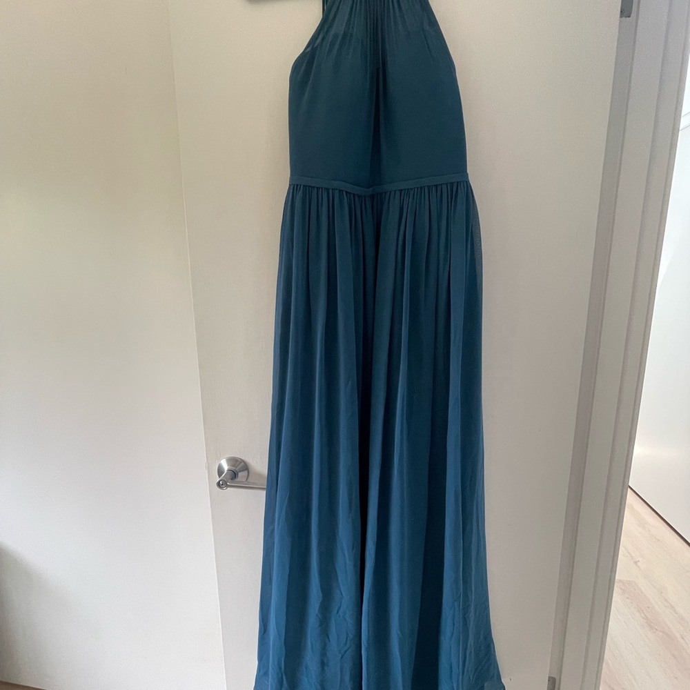 Azazie Ocean Blue Dress